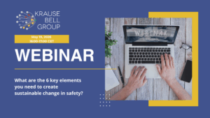 What are the 6 key elements you need to create sustainable change in safety?